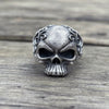 Weiblicher Totenkopfring (Silber)