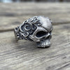 Weiblicher Totenkopfring (Silber)
