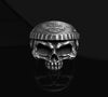 Harley Davidson Totenkopfring (Silber)