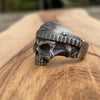 Harley Davidson Totenkopfring (Silber)