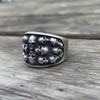 Gothic Totenkopfring (Silber)