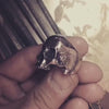 Keith Richards Schädelring (Silber)