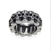 Punk-Schädel-Wikinger-Ring
