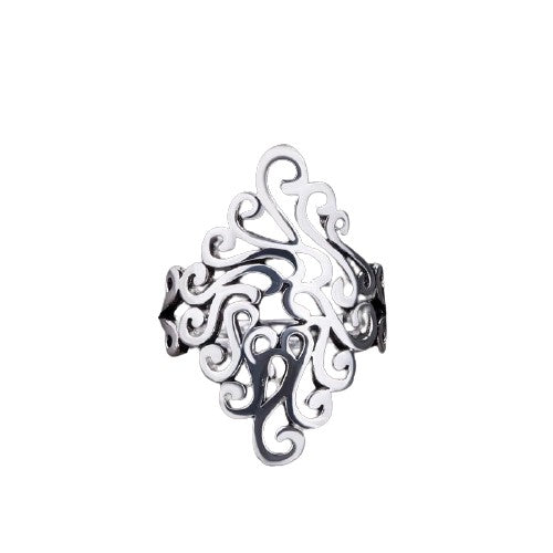 Bague Viking Femme Celtique dessus