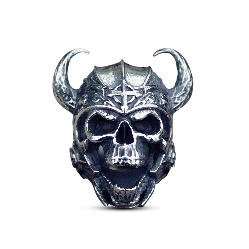 Bague Viking Tête de Mort