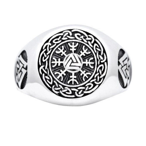 Bague Viking Trinité d'Argent