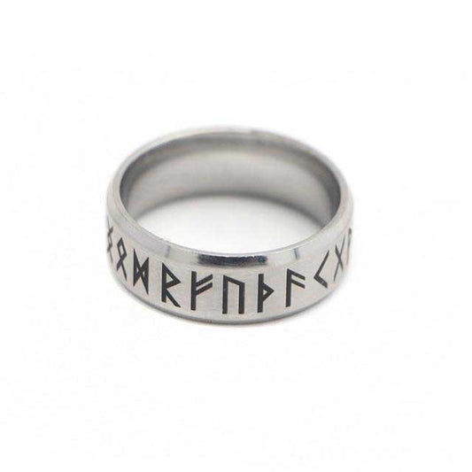 Bague Viking futhark argent
