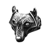 Bague Viking Loup Fenrir