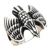 Nordischer Adler Wikingerring (Sterlingsilber)