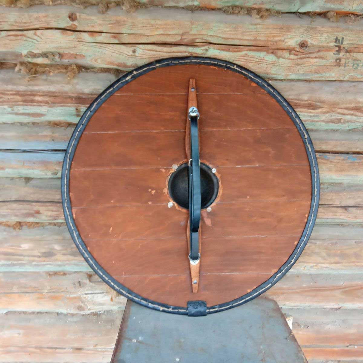 Bouclier Viking Croix Celtique arrière