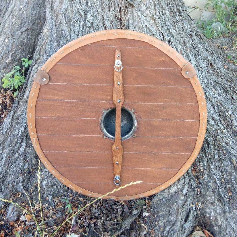 Bouclier Viking Hugin et Munin arrière