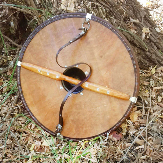 Bouclier Viking Noir arriere