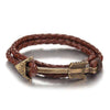 Bracelet Viking Cuir et flèche