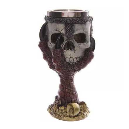 Calice Viking Fafnir rouge