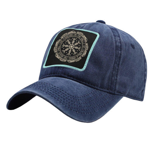 Casquette Viking Aegishjalmur bleu foncé