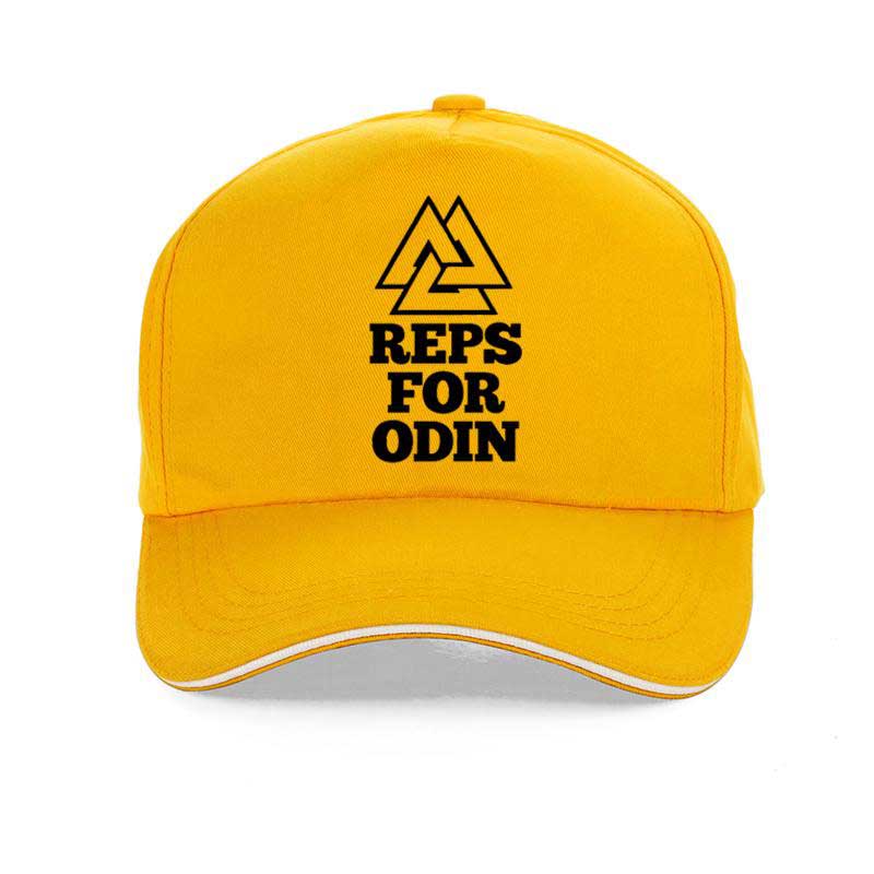 Casquette Viking Odin Jaune