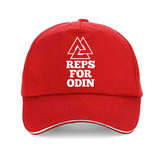 Casquette Viking Odin Rouge