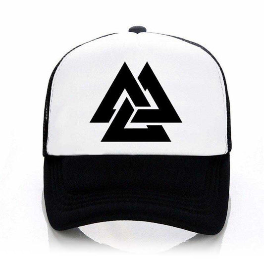 Casquette Viking Valknut noir