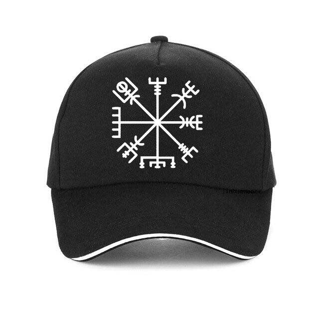 Casquette Viking Vegvisir noir