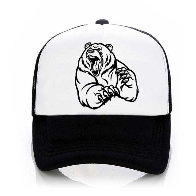 Casquette viking Ours noir