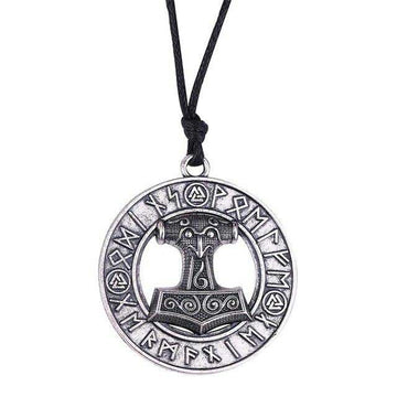 Collier Viking Thor argent