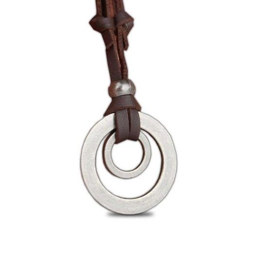 Collier Viking en Cuir