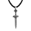 Collier Viking Épée de Hvitserk Argent