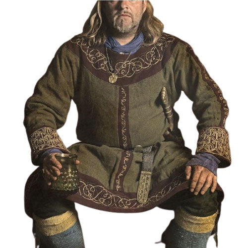 Déguisement viking jarl vert