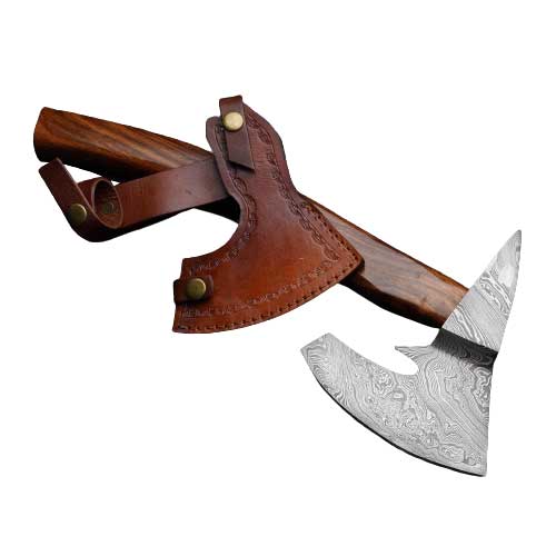 Hache Viking Scandinave avec protection