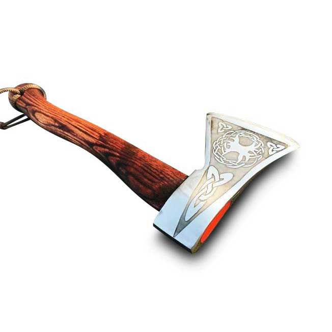Hache Viking arbre de vie