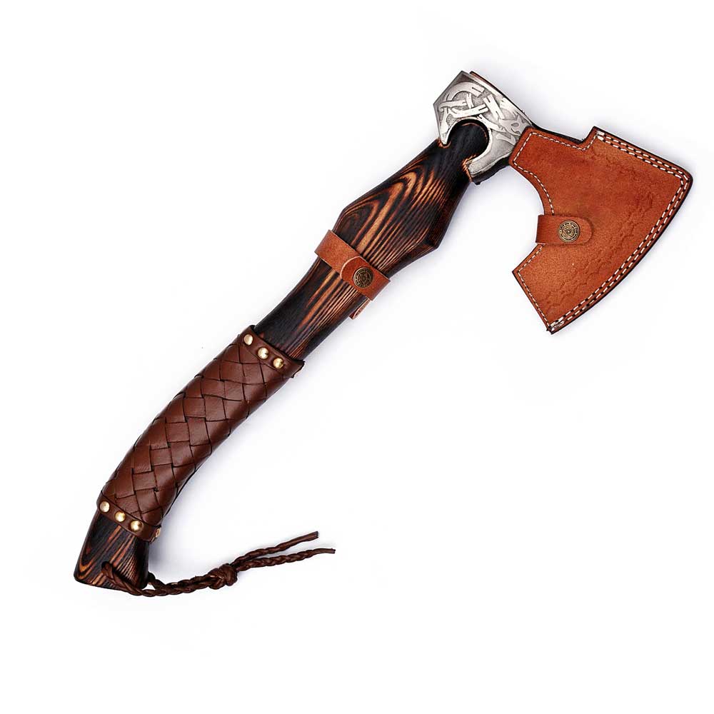 Hache Viking du Valhalla avec protection