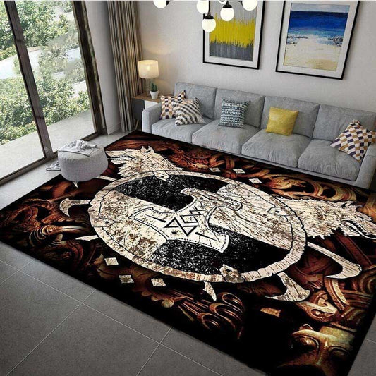 Wolf Clan Viking Rug