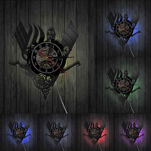 Horloge Ragnar et Rollo LED