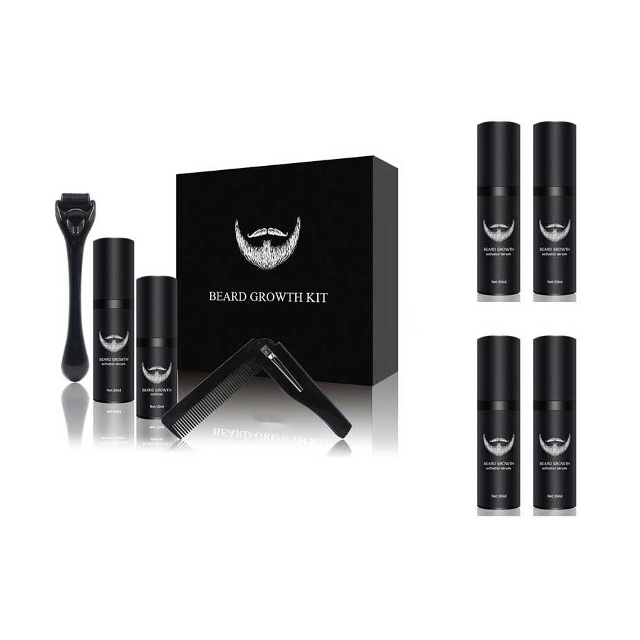 Kit de Barbe Viking Pro 4 Recharges