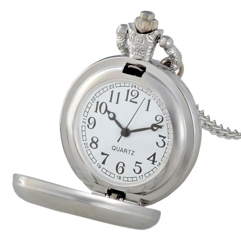 Montre à gousset viking boussole runique argent intérieur