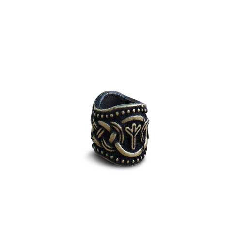 Perle de Barbe Viking bronze
