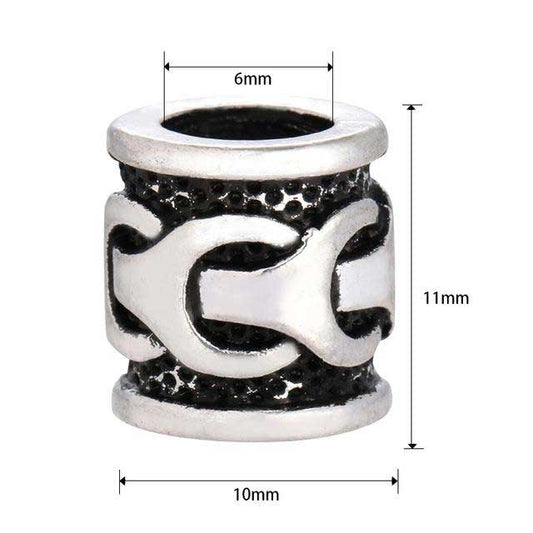 Perle pour Barbe Viking Requin
