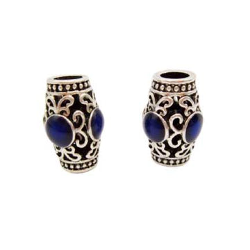 Perles de Tresse Viking Saphir