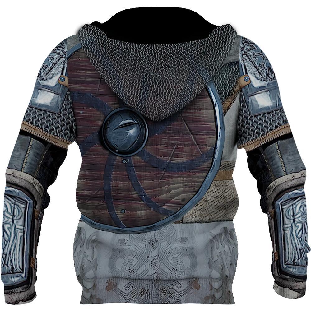 Pull viking armure medievale dos
