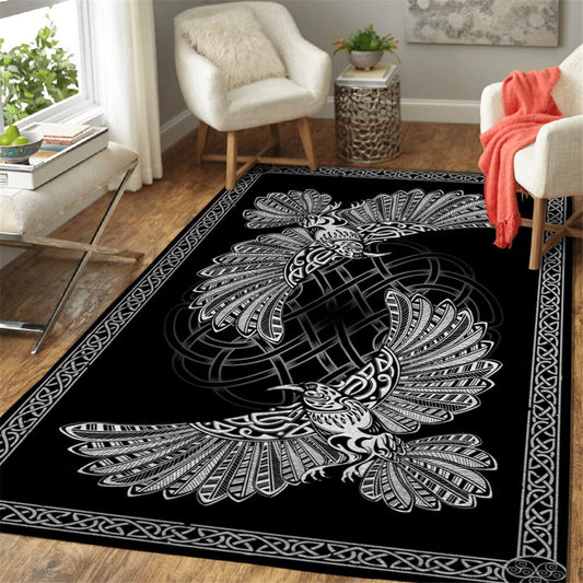Viking Rug Crows Travelers