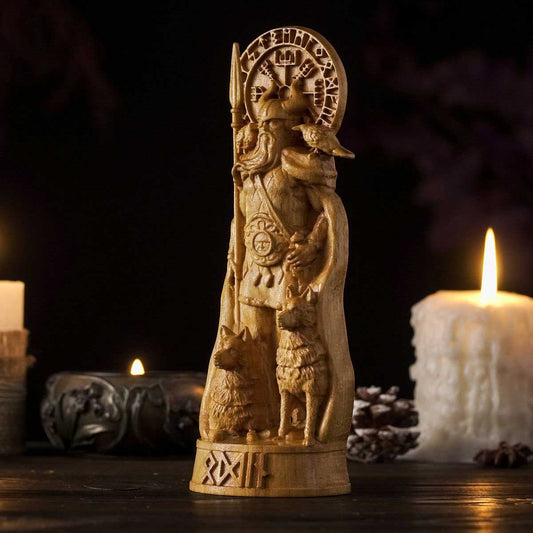 Statue Dieu Odin