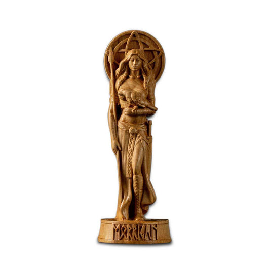 Statue Viking Morrigan