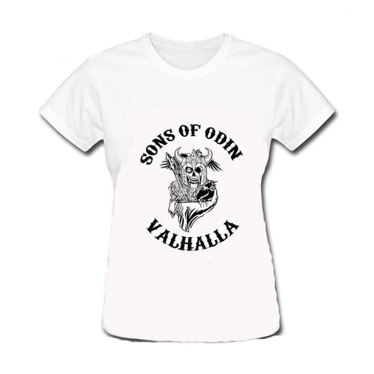 T-shirt viking fille d'odin