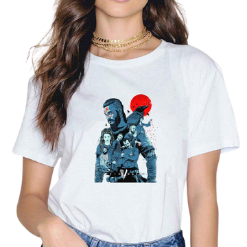 T-shirt viking ragnar et ses compagons