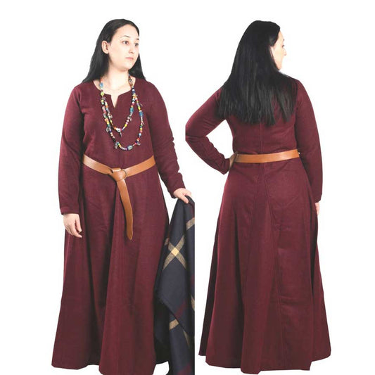 Tunique Viking Magicienne rouge