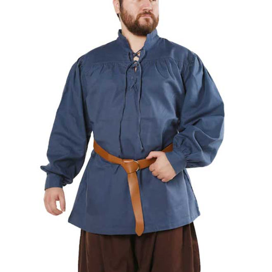 Tunique Viking Moyen age  bleu