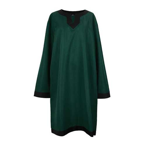 Tunique Viking en coton vert