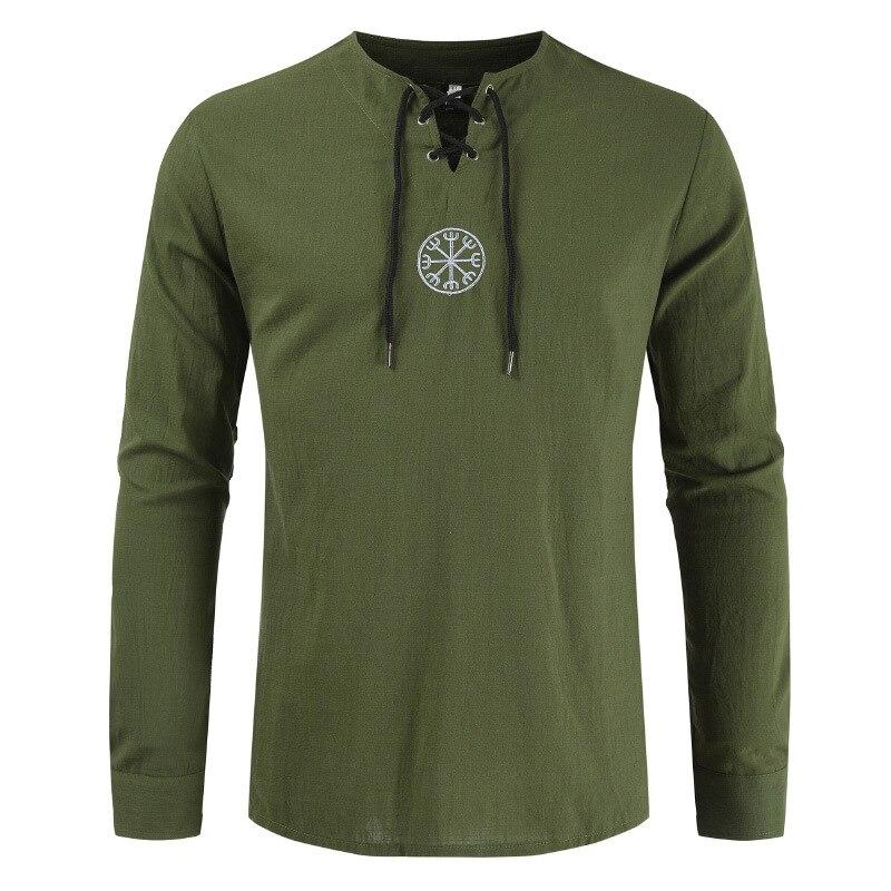 Tunique viking vegvisir verte