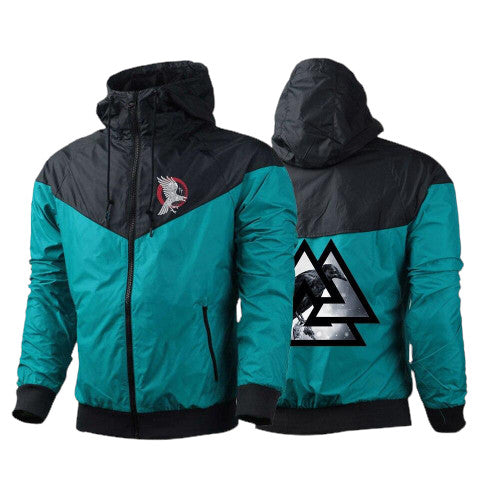Veste Viking Valknut turquoise