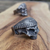Harley Davidson Totenkopfring (Silber)
